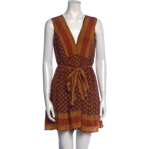 Anna Sui Size Medium Vintage Inspired Wrap Tank - Picture 8 of 9